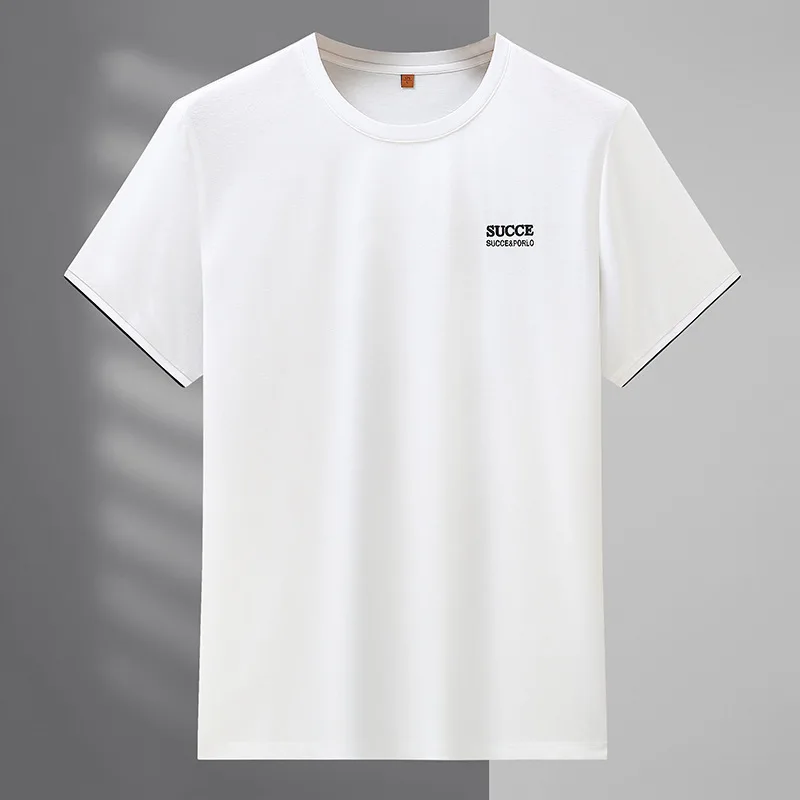 

New Arrival Fashion Suepr Large Short-sleeved T-shirt Men's Summer Loose Cotton Plus Size XL 2XL 3XL 4XL 5XL 6XL 7XL 8XL
