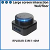 SLAMTEC lidar RPLiDAR S3 （S3M1）40m LIDAR Sensor wall interaction magic wall projection simulation mouse multi-touch TUIO,Unity 1