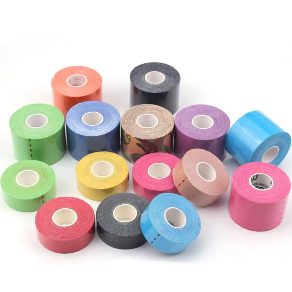 

Хлопковая кинезиологическая лента, предварительно вырезанная, для боли в мышцах, ленты, спортивная защита, высокая пластичность, для фитнеса