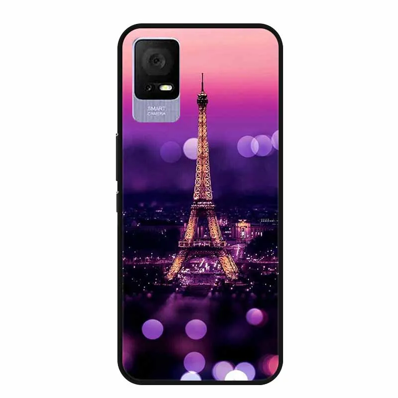 Fashionable Soft TPU Silicone Phone Cover - Stylish Painted Bumper Case