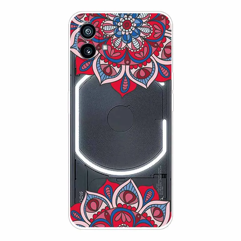 Custodia Per Nothing Phone (1) Con Anello 360° – TPU E PC Antiurdo, Morbida E Antiscivolo, Nero