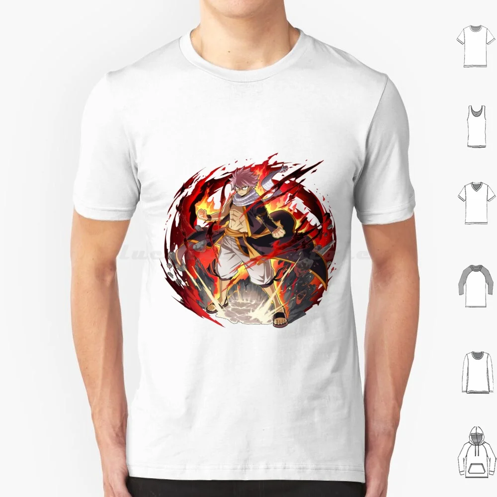 Fairy Tail T Shirt 6Xl Cotton Cool Tee Fairy Tail Natsu Anime Manga Lucy Erza Natsu Dragneel Fairy Tail Happy Grey Fairytail