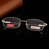 Ahora Metal Frame Glass Lens Presbyopia Reading Glasses Men Women Fashion Square Eyeglasses +0.5+0.75+1.0+1.25+1.5+1.75+2.75~+6 6