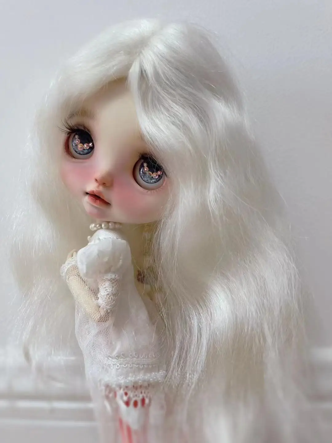 

Парик из мохера Blythe для шарнирных кукол, 9-11 дюймов