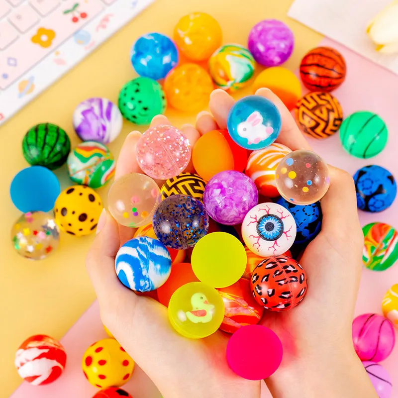 20 Bunte Hüpfbälle Für Kinder – 25 Mm Größe, Aus Gummi, Perfekt Als Partygeschenke & Schatzkisten-Preise