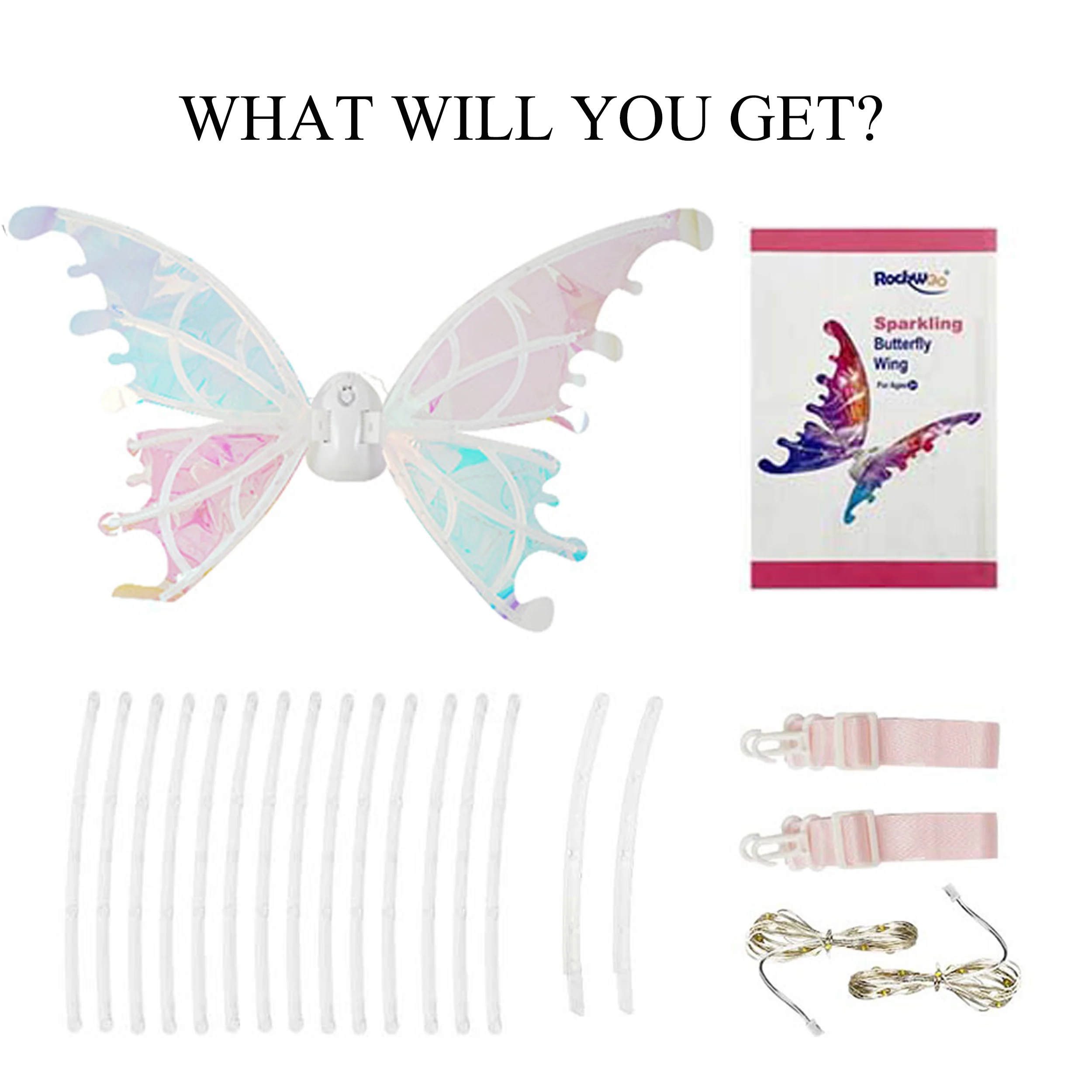 girl gift butterfly wings for girls birthday swan wings for girls children with light