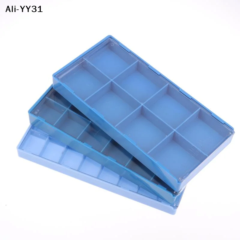 Multi-Compartment Watch Parts Storage Box with Lid