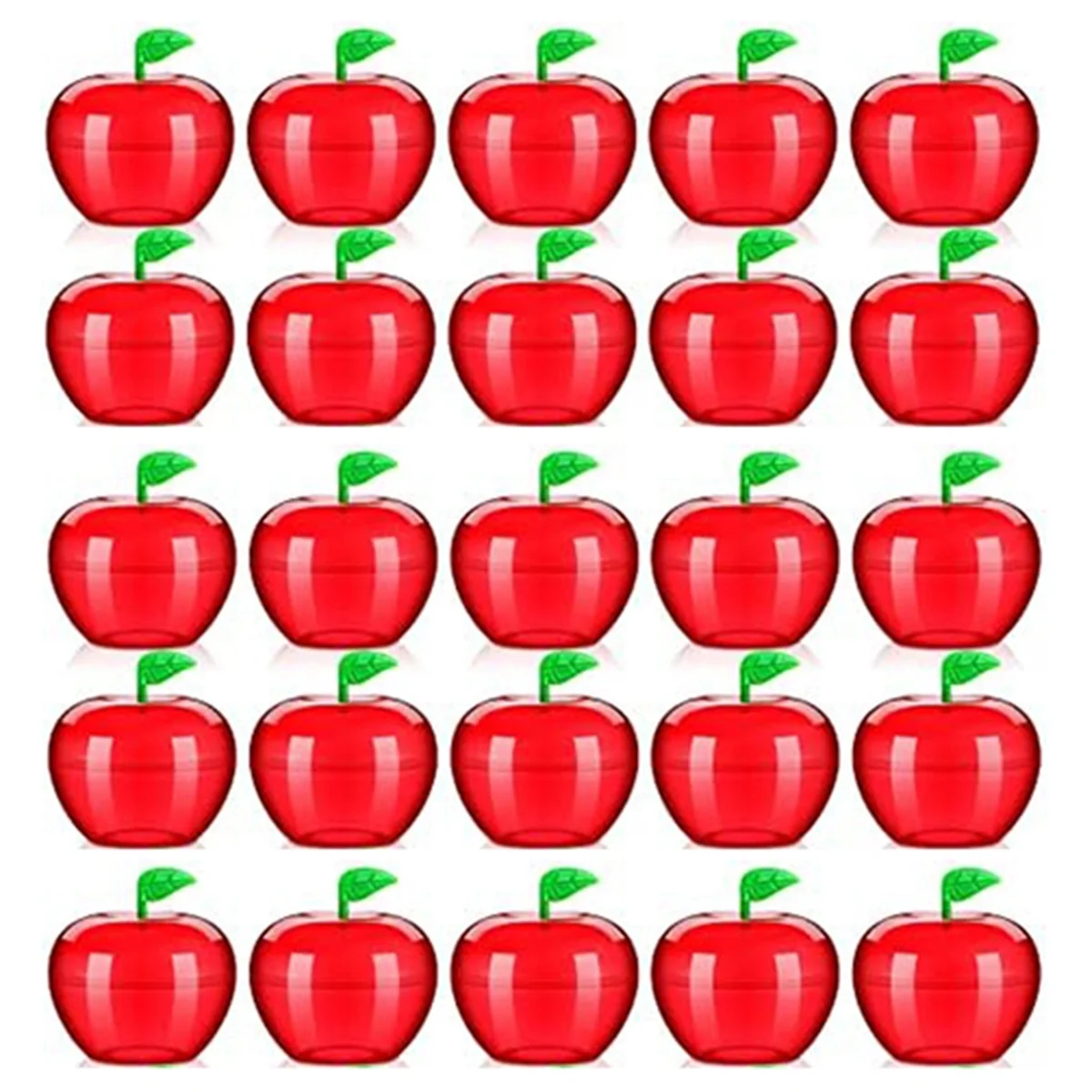 

50 Pcs Fruit Container Candy Holder Fruit Ornaments Decorative Ball Shopping Mall Festival Decoration Box Gift Candy Box