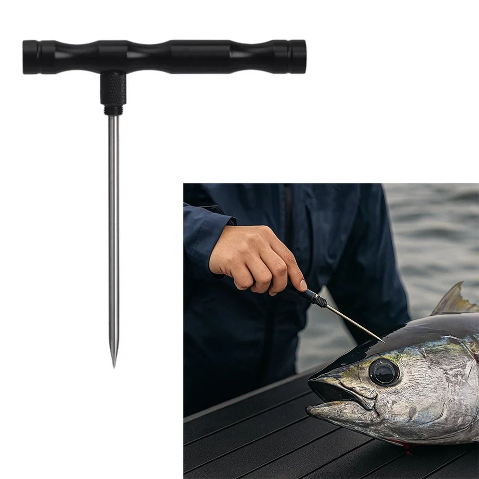 thumbnail image 2 of Fish Venting Tool Stainless Steel Needle Aluminum Alloy Reducing Air Pressure Tool Detachable For Saltwater Fishing, Pliers & Tools - Canada 2 of 12