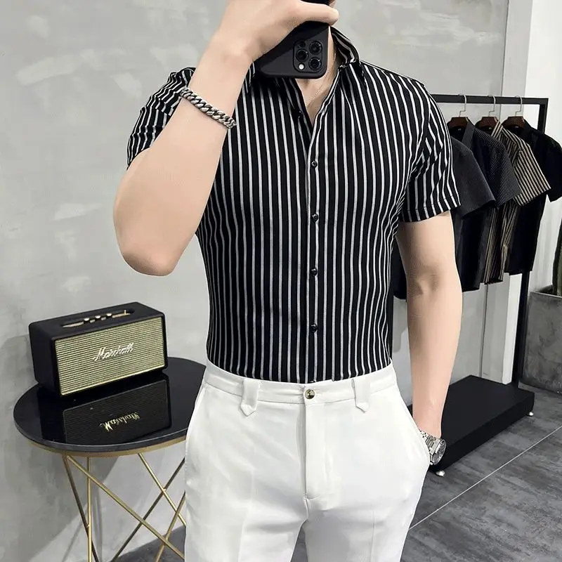 Casual Office Chemise Homme 