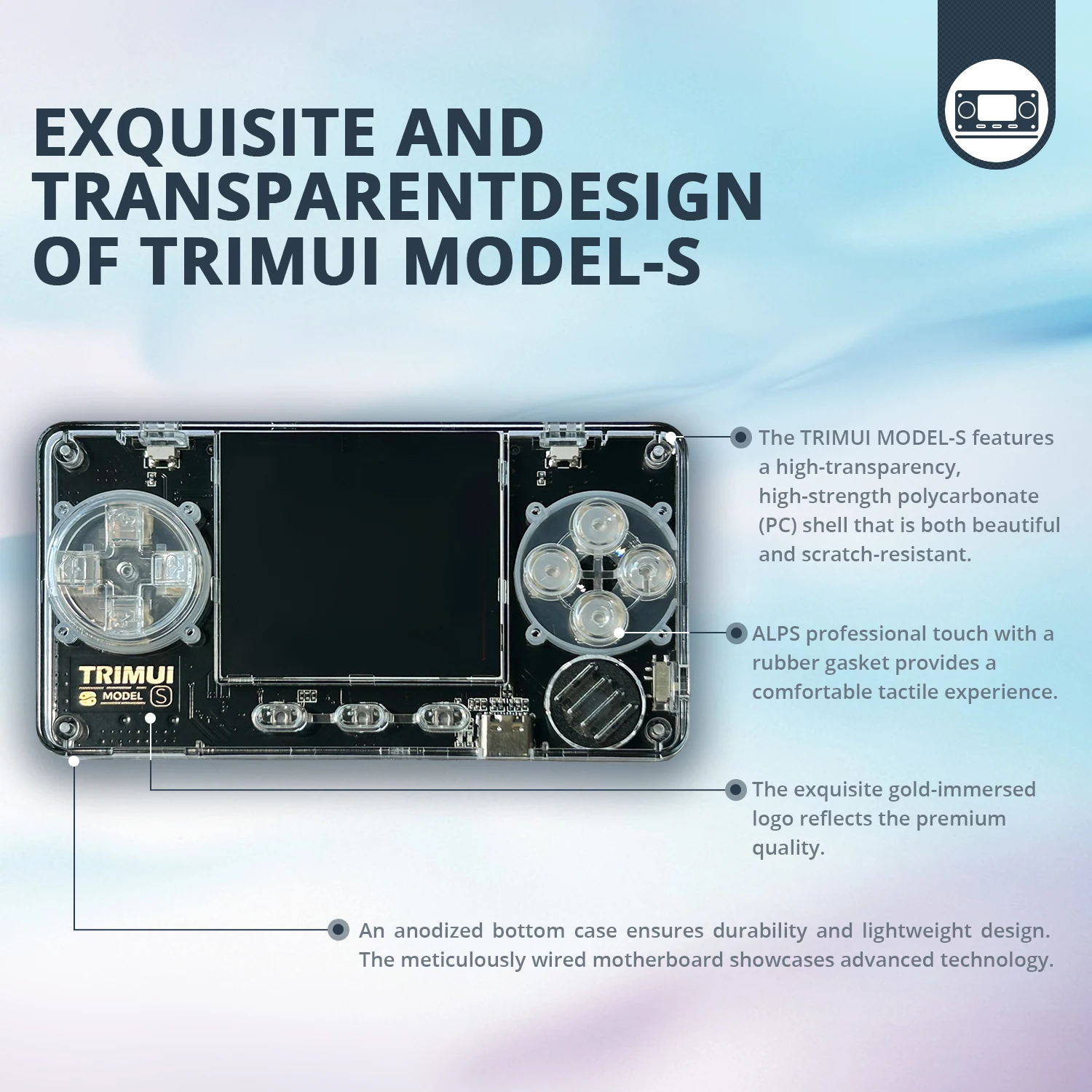 Trimui Model S Portable Handheld Game Console
