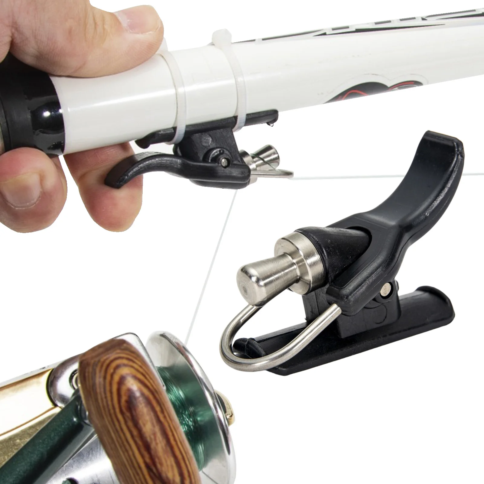 Sea Fishing Casting Trigger Cannon Clip Thumb Button Fixed Spool Casting Aid Suitable For All