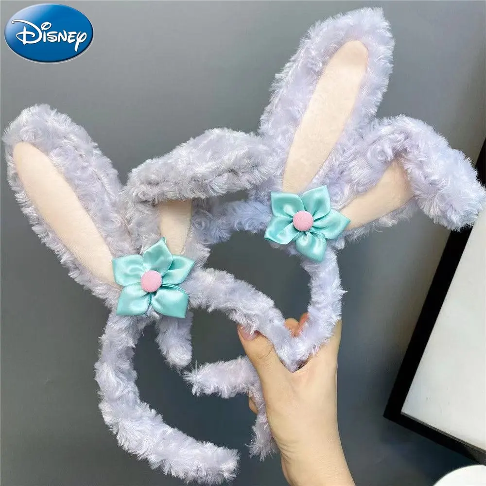 Disney StellaLou Hair Headband Hair Rope Strawberry Bear Headgear Christmas Hair Accessories