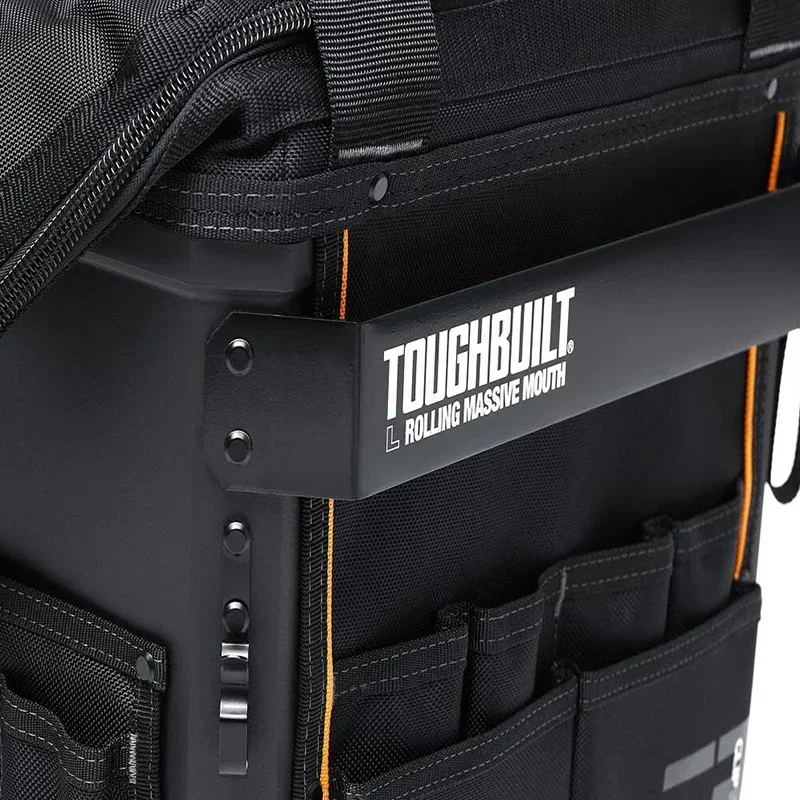 TOUGHBUILT TB-CT-61-14 Pull rod Tugboat Bag Box Multi functional Oxford Cloth Waterproof Hard Bottom Durable Toolbox Bag 4