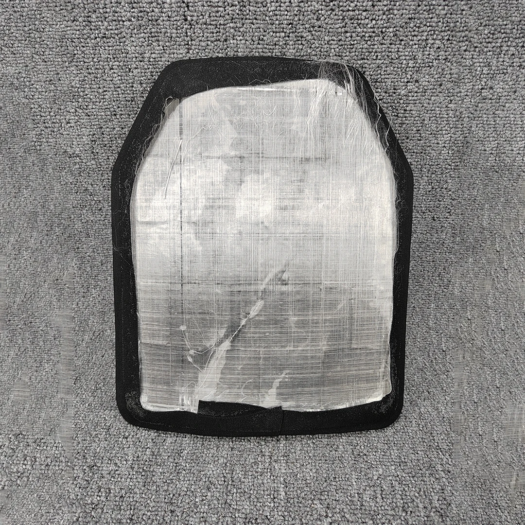 NIJ IIIA Bulletproof Insert Plate 58 Layers Of Pure PE Material 250mm