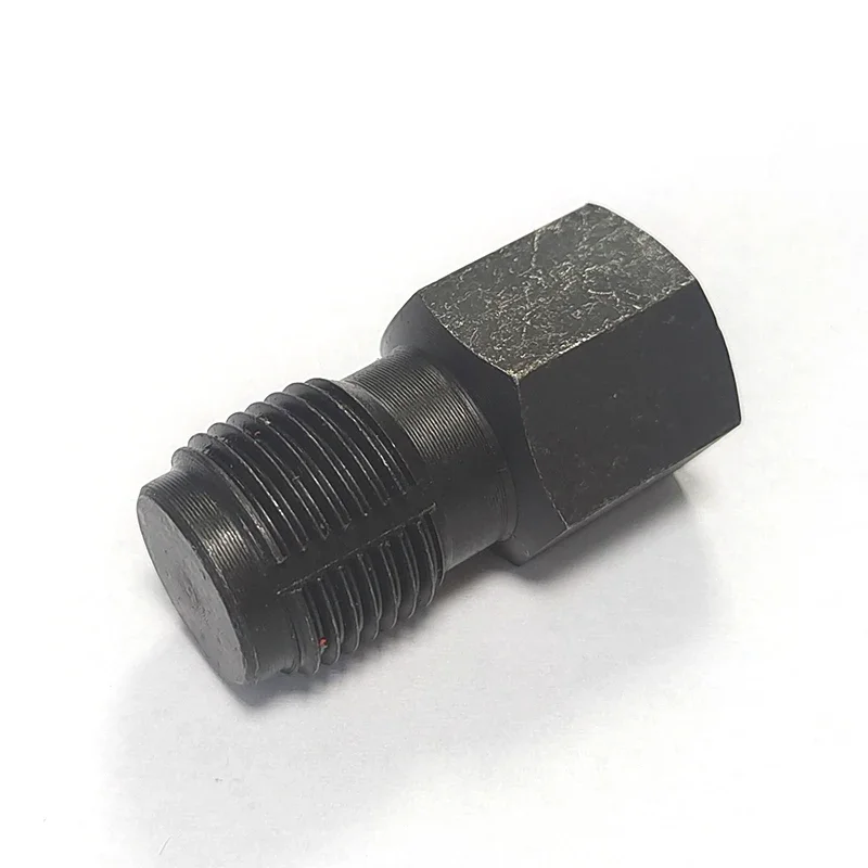 Oxygen Sensor Thread Chaser Fits 3/8 Drive Socket M18 x 1.5 Oxygen Sensor and Spark Plug Black CR-V steel 3