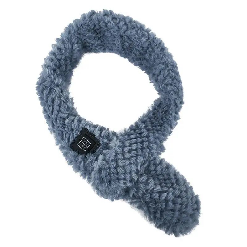 

Neck Warmer Electric Winter Scarf With 3 Heating Levels Washable Heated Neck Wrap For Outdoor Hiking Camping Fishing