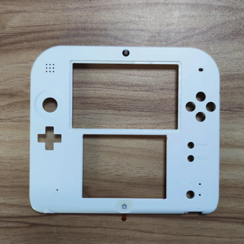 

Оригинальная боковая Передняя крышка корпуса A для Nintendo 2DS, внешняя деталь, доступны черные и белые цвета