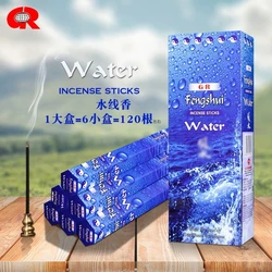 20 - Piece Aromatic Incense Stick Set - Handmade Sandalwood, Lavender, and Lemon Scents - Fengshui - Water