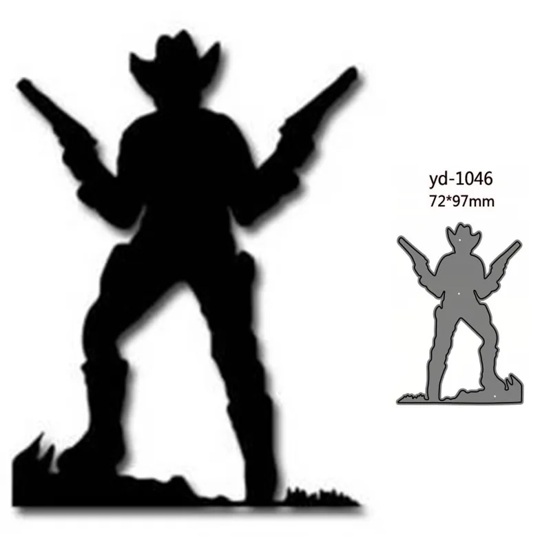 

Металлические Вырубные штампы ковбойские украшения для скрапбукинга бумаги рукоделия ножа формы лезвия перфорации трафареты