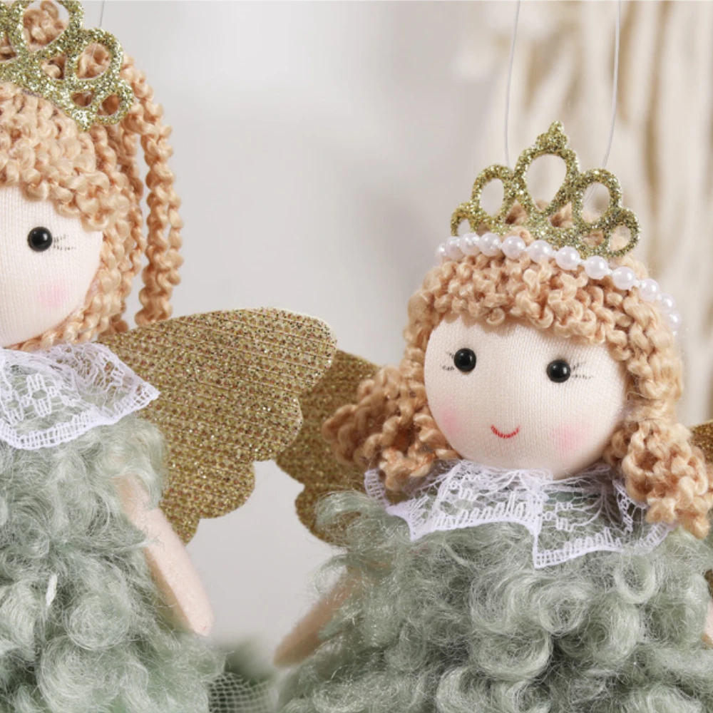 2 Pezzi Bambole Di Peluche Natalizie, Babbo Natale E Renna, Giocattoli Morbidi 23 Cm, Decorazioni Festive Per Albero E Casa, Regalo Per Bambini - 2