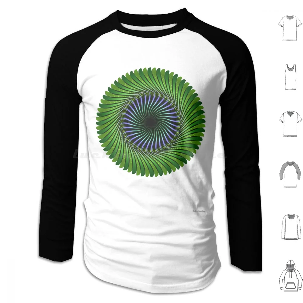 

Gravity-Ii Hoodies Long Sleeve Abstract Pattern Circle Colorful