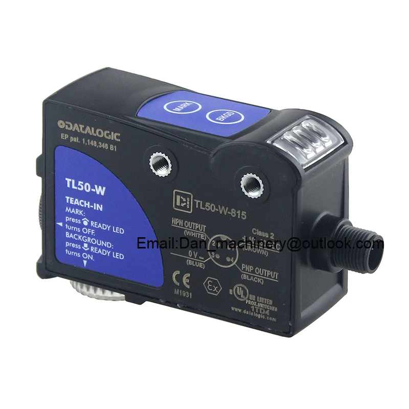 

Original Italy DATALOGIC TL50-W-815 Color sensor,Contrast ,Photoelectric