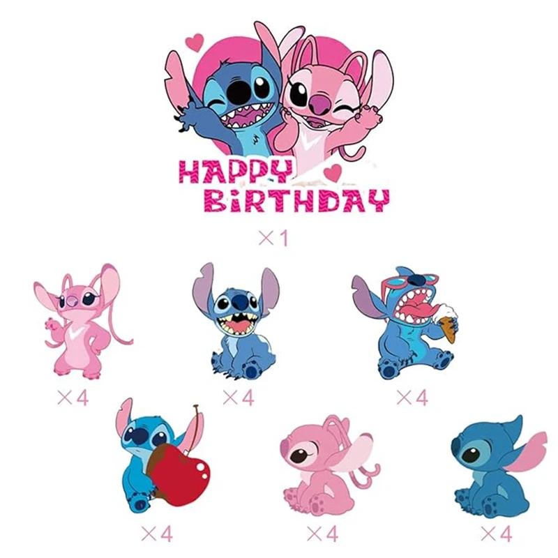 25pcs Cake Topper