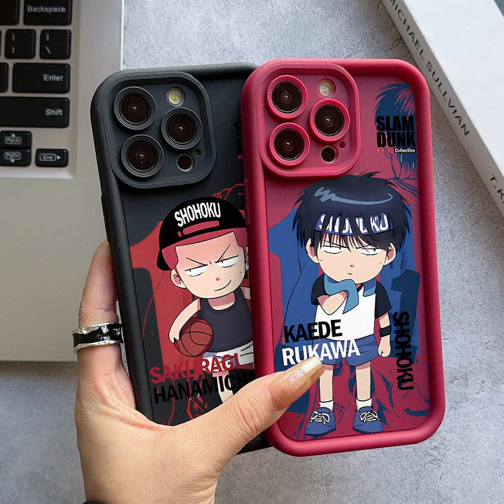 Slam Dunk Kaede Hanamichi Phone Case with Lens Cover