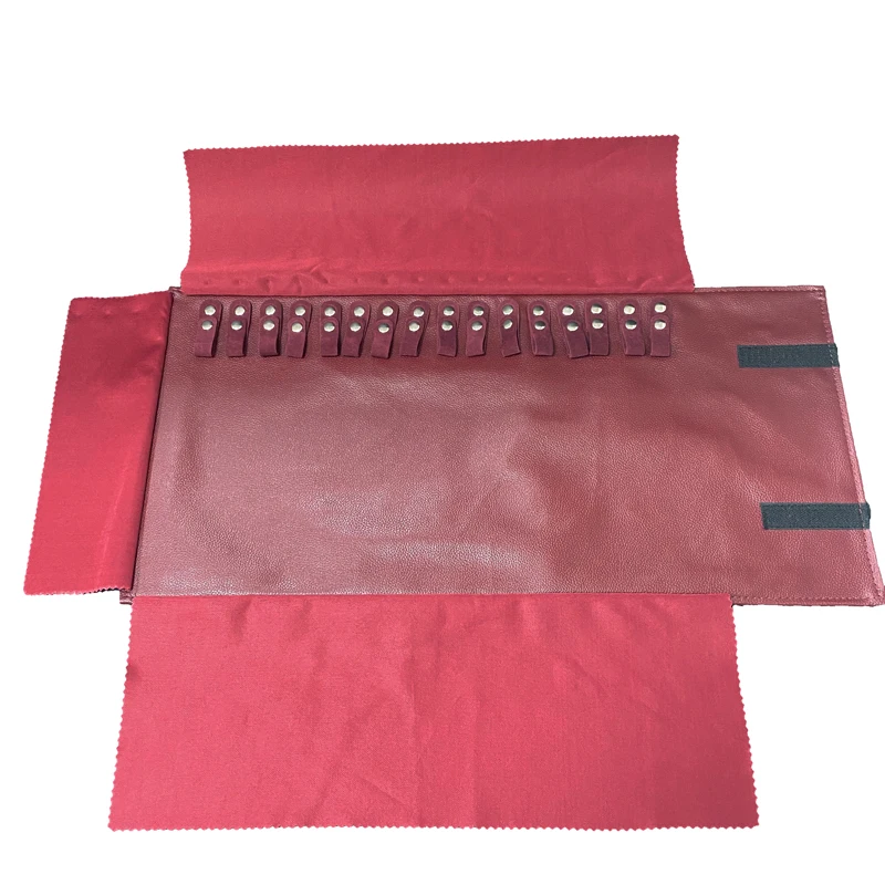 12 pcs jewelry roll bag and 200pcs snaps