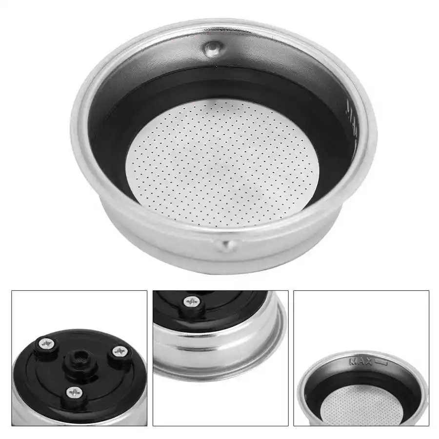 51mm Coffee Filter Basket High Pressure Double Layer Coffee Dripper