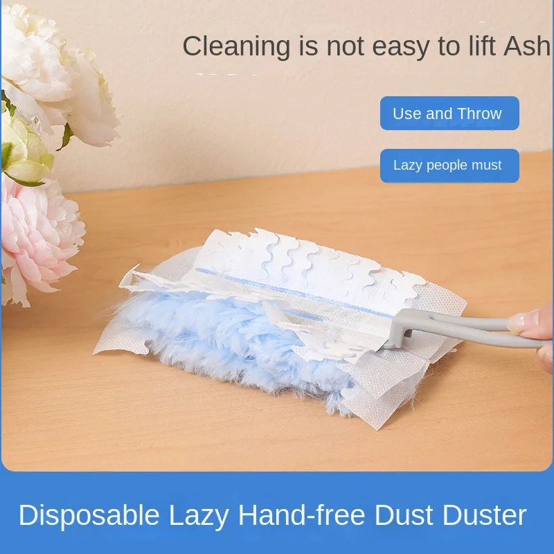 Electrostatic Dust-Removing Feather Duster for Household and Desktop Cleaning
