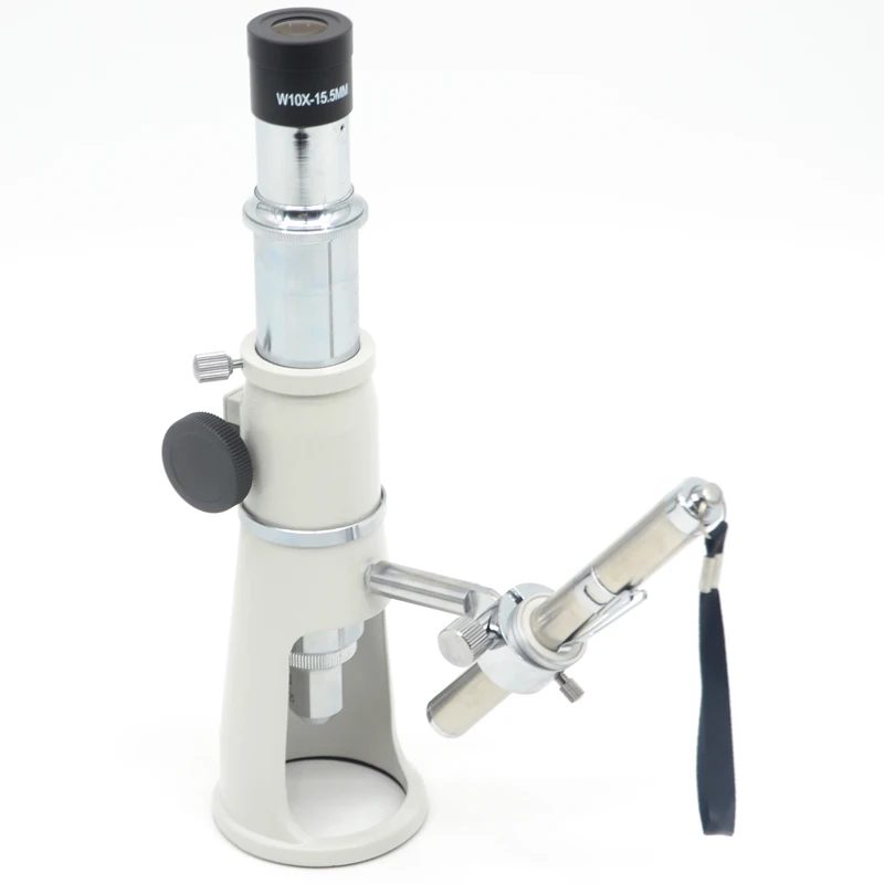 Advanced, Illuminated Pocket Microscope (100X) - Portable and High-Quality  Microscope