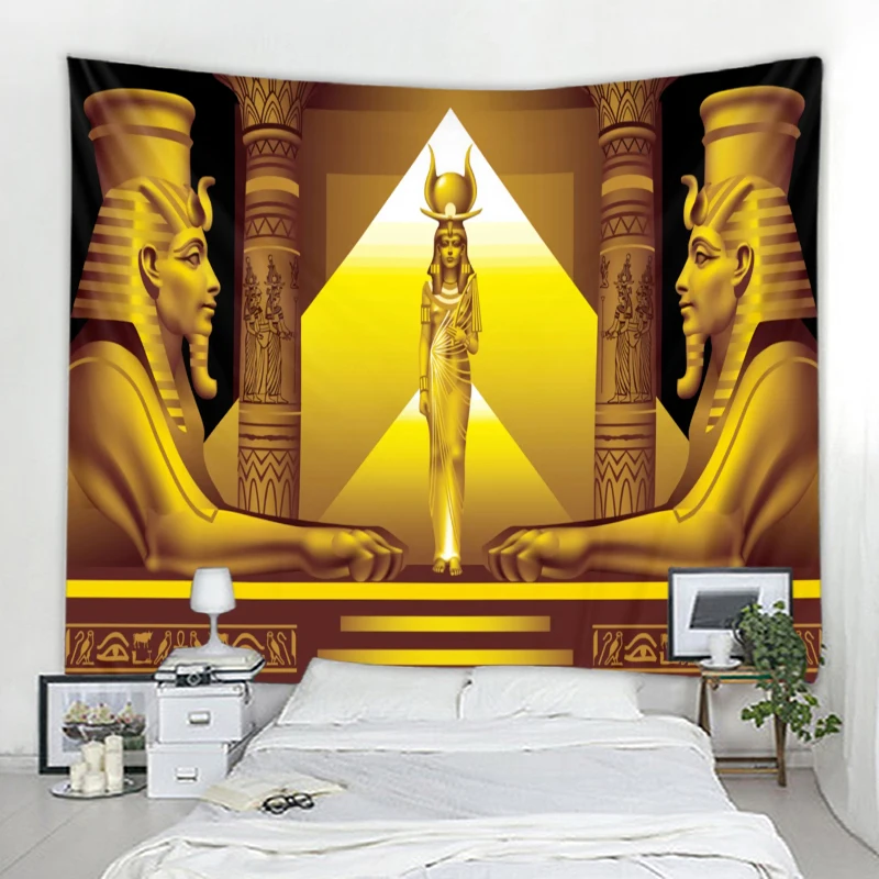 Egyptian palace background decoration tapestry mandala boho hippie wall decoration tapestry home decor tapestry