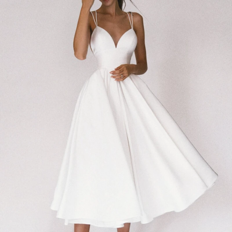 

Formal Dresses for Women Party Wedding Evening Prom Dress Elegant Gown Robe Short Luxury Suitable Request Occasion 2023 Women's