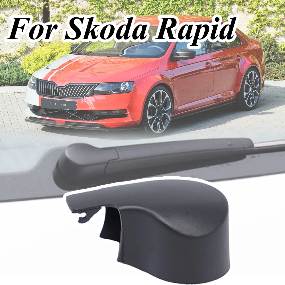 

Car Rear Windshield Windscreen Wiper Arm Blade Rocker Bolt Cover Cap Accessories For Skoda Rapid Spaceback NH 5-door hatchback