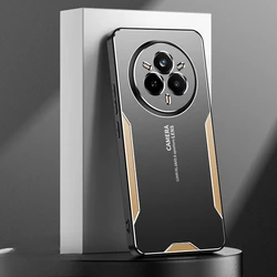 Custodia protettiva shockproof in lega di alluminio di lusso con finitura opaca e sensazione di pelle fredda