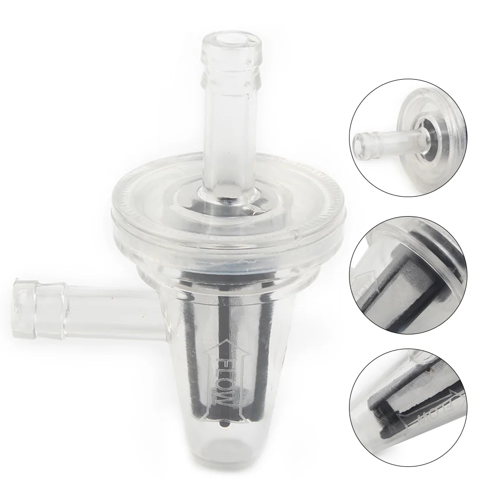 

Motorcycle Gas Right Angle Fuel Filter For Yamaha ATV DIRT BIKE Clear Inline 1/4" 6mm 7mm