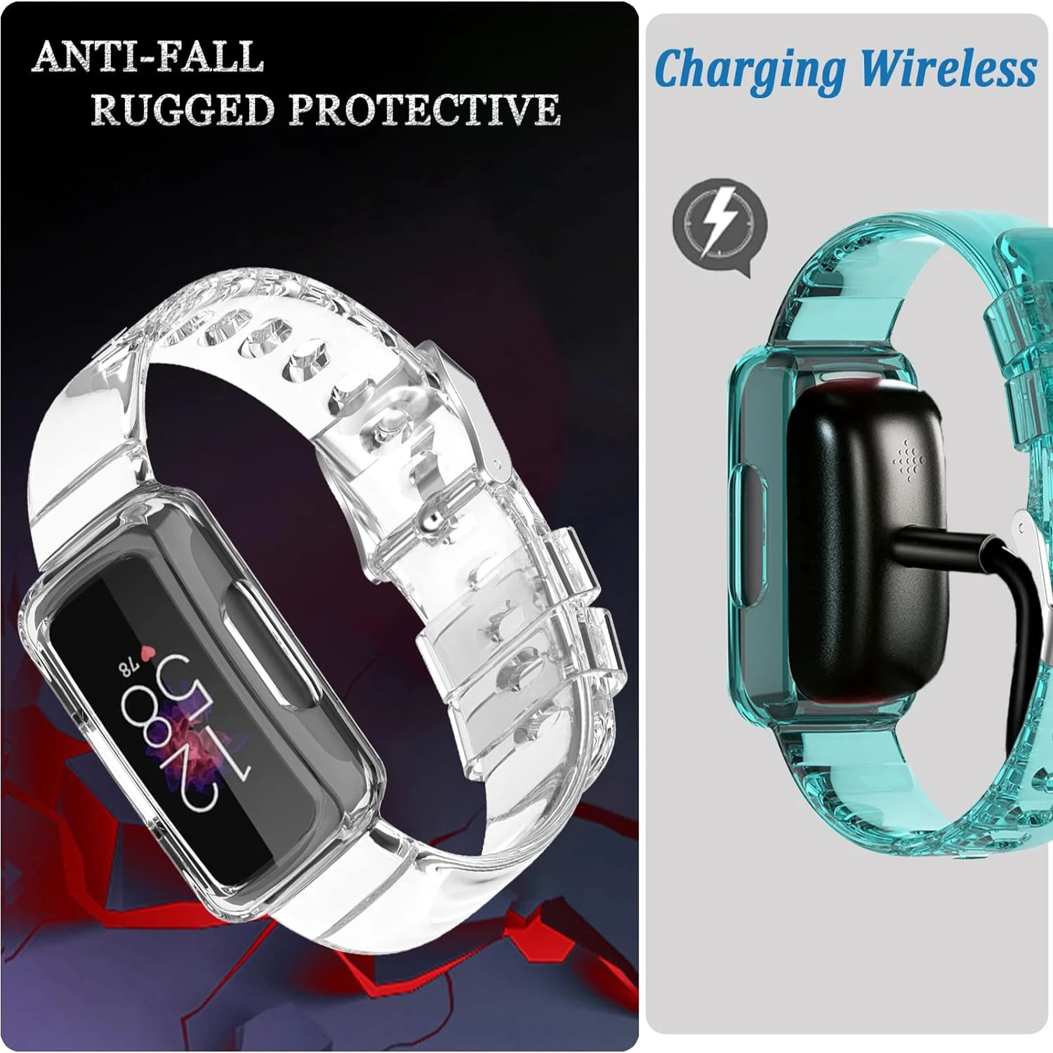 Efficient and stylish modern activity tracker for monitoring workouts, steps, calories burned, and sleep quality. Sleek device t