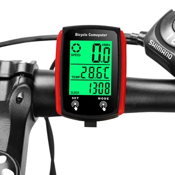 Bicycle Odometer LCD Screen Wired Cycling Speedometer 1
