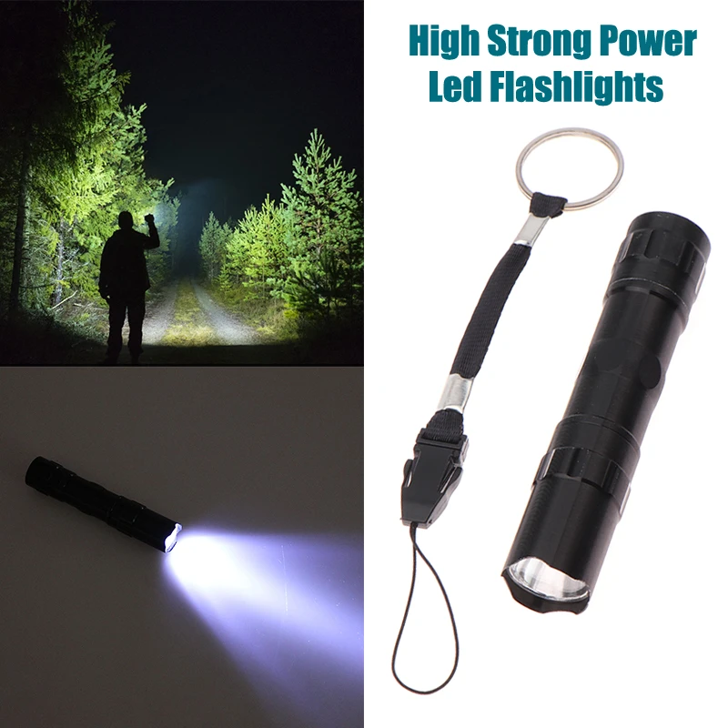 LED Flashlight 1Pc Portable Multi-Functional Flashlights For Outdoor Camping Fishing