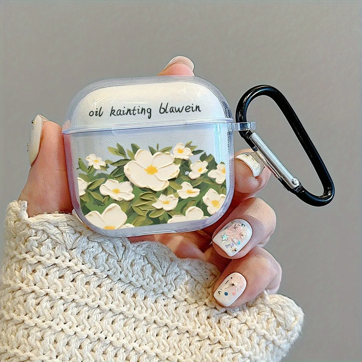 Purple Tulip TPU Protective Case for Airpods