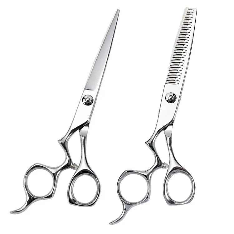 HeX LRE 60 left hand hair cutting scissors thinning scissors set