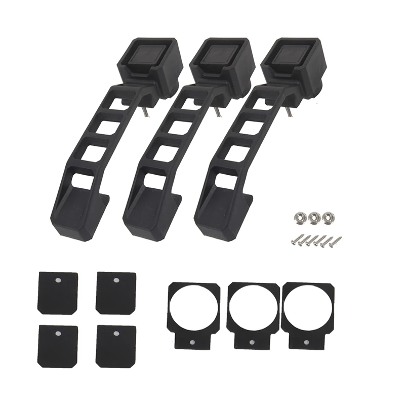 

Door Handle & Tailgate Handle For Jeep Wrangler JK 2007-2017 2 Door 3Pcs/Set