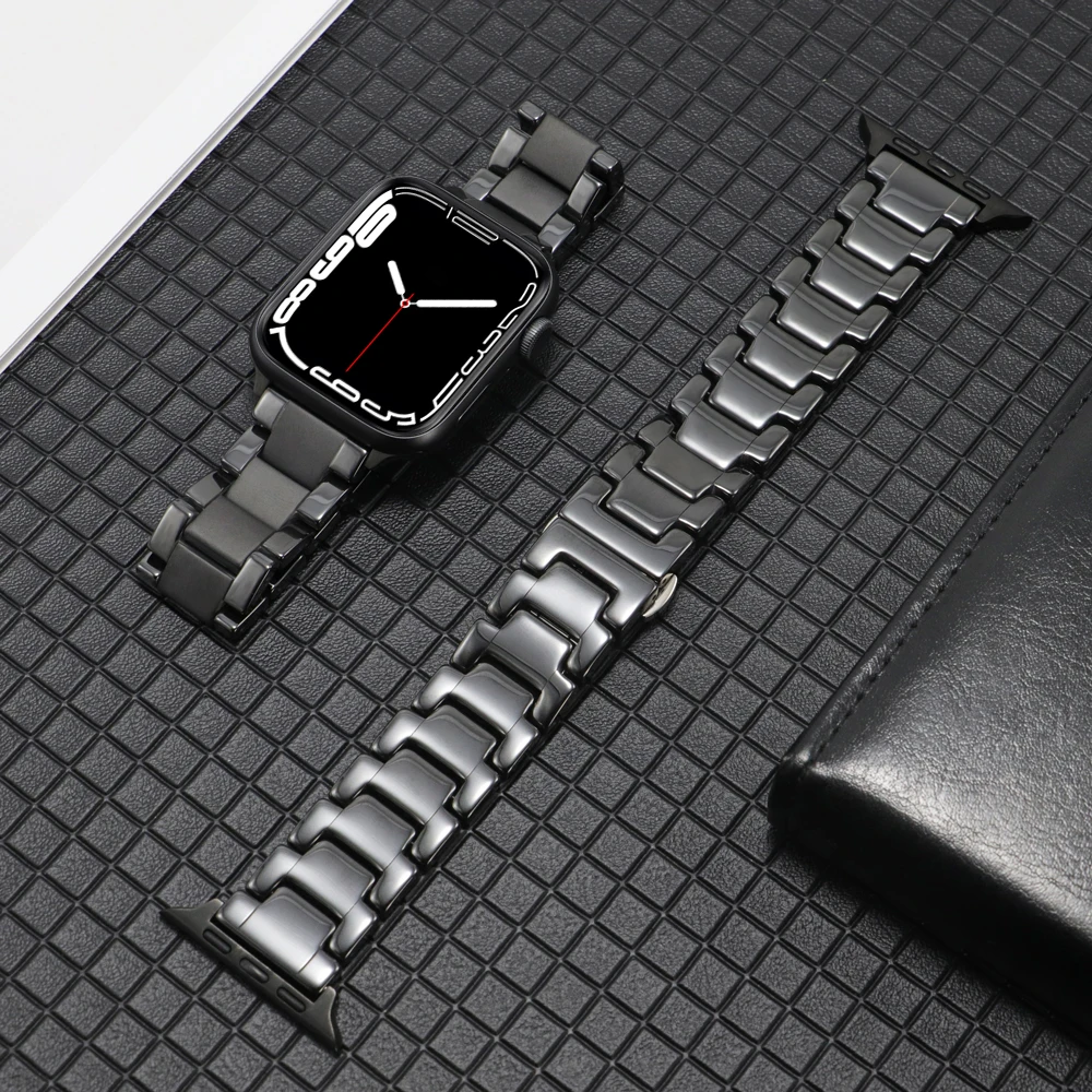 ceramic strap for apple watch band Ultra 49mm 38mm40mm