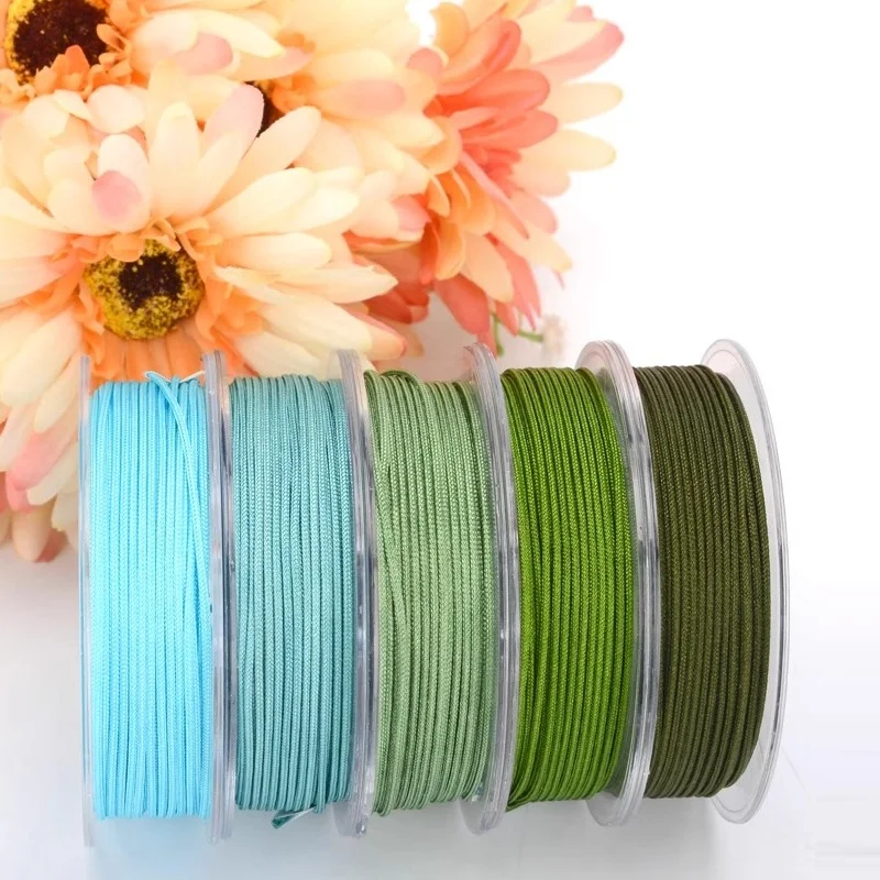 Rainbow Color Elastic Cord Beading Thread Stretch String For - Temu