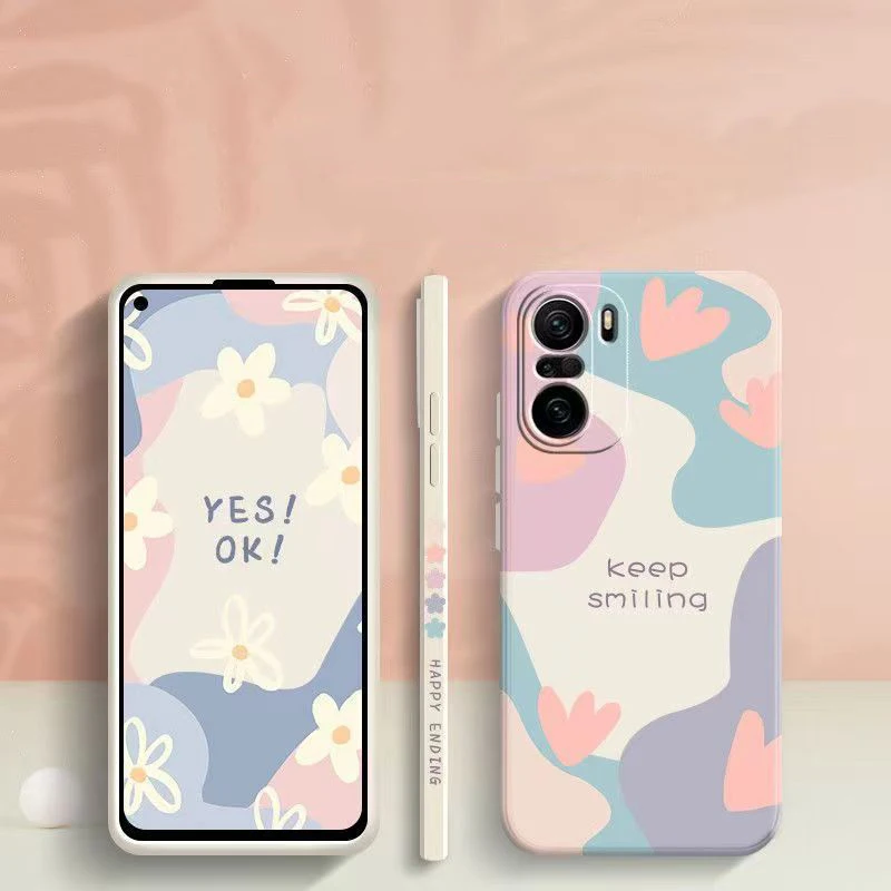 Flower Phone Case For Xiaomi Redmi Note 14 13 12 Pro Plus 5G 12S 12 11S 11 10S Redmi 13C Shockproof Matte Soft Silicone Cover phone waterproof case phone case phone protector cover leather phone case