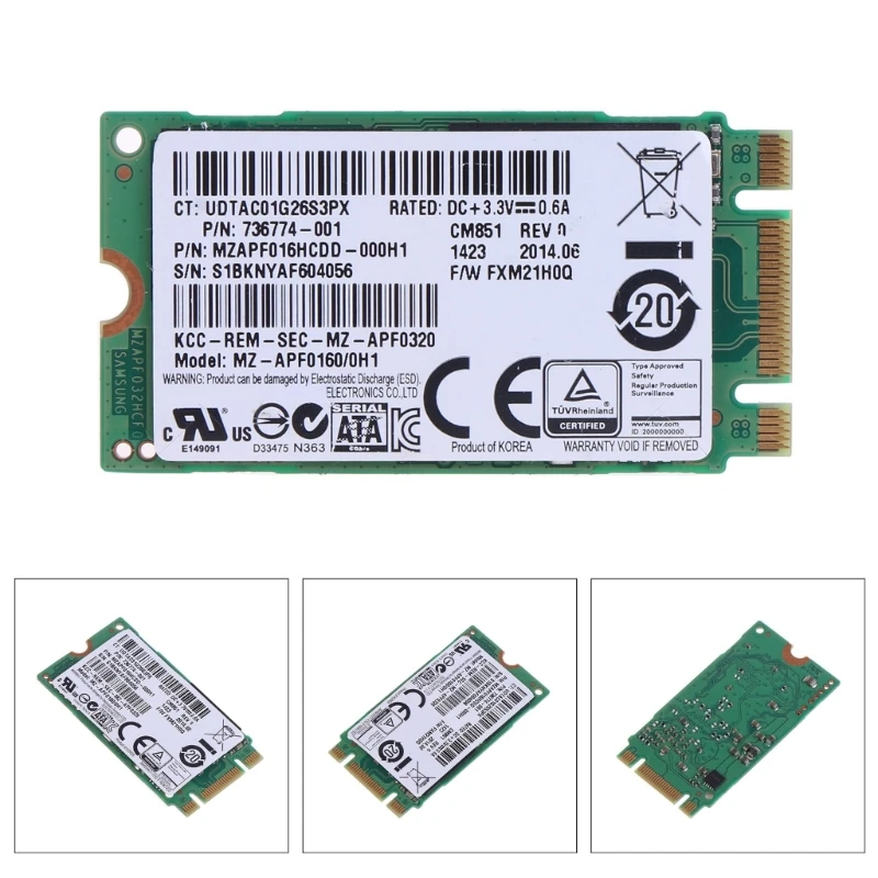

SSD .2 SSD 16GB HDD NGFF SSD Solid Hard for Desk