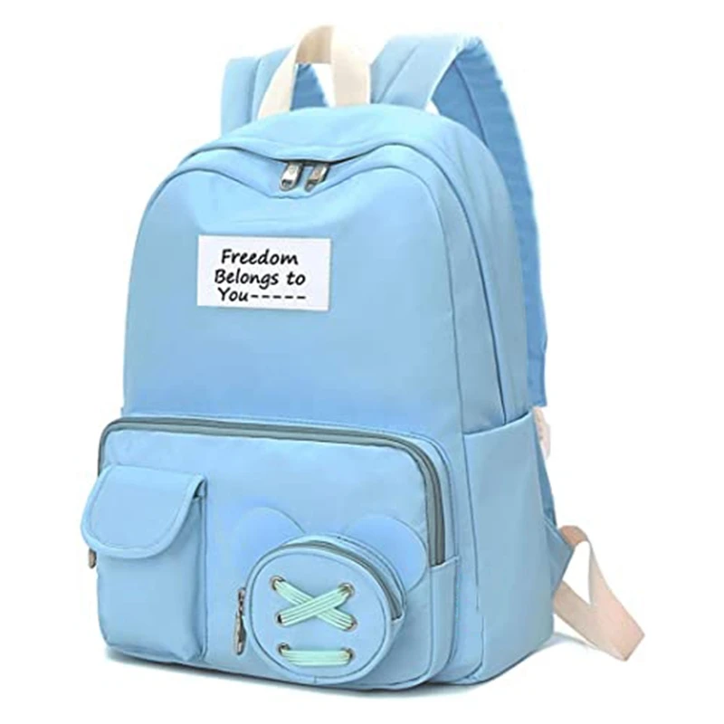 

Школьный рюкзак для девочек-подростков с USB-портом для зарядки, сумка для ноутбука 16 дюймов, дорожный рюкзак