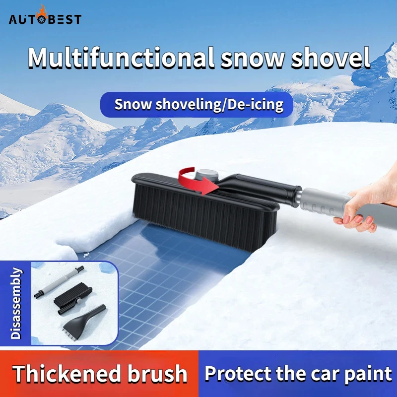

Universal Car Glass Winter Ice Removing Snow Shovel Automobile Multifunctional Defrost Snow Scraper Cleaner Tool Wash Accesorios